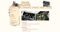 Desktop Screenshot of haus-melanie-bad-endorf.de